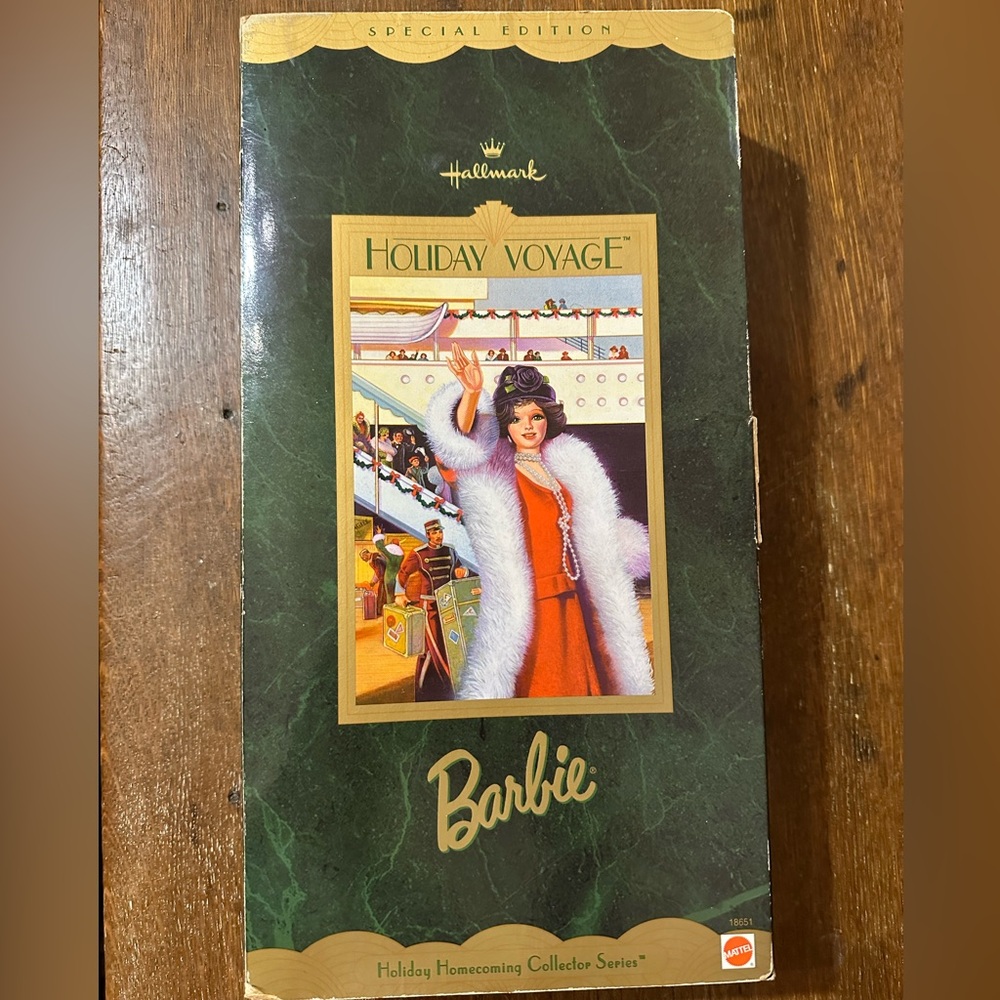 HALLMARK SPECIAL EDITION HOLIDAY VOYAGE BARBIE 1997 - Picture 10 of 11